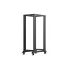 OTEVŘENÝ RACK 32U 600X1000 ČERNÝ