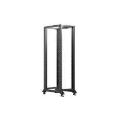 OTEVŘENÝ RACK 42U 600X1000 ČERNÝ