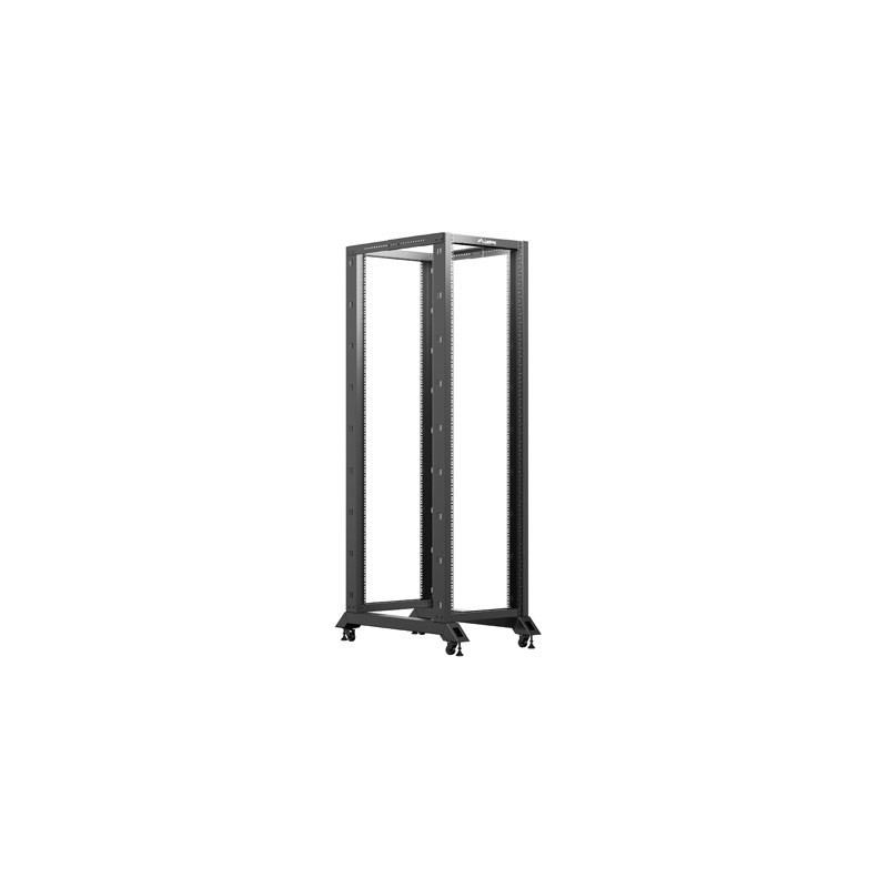 OTEVŘENÝ RACK 42U 600X1000 ČERNÝ