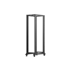 OTEVŘENÝ RACK 42U 600X1000 ČERNÝ