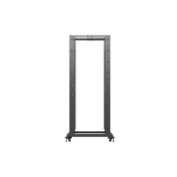 OTEVŘENÝ RACK 42U 600X1000 ČERNÝ