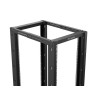 OTEVŘENÝ RACK 42U 600X1000 ČERNÝ