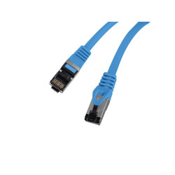 PATCHCORD CAT.8.1 S/FTP LSZH CU 1M MODRÝ