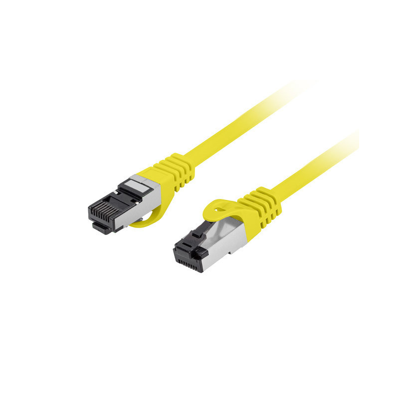 PATCHCORD CAT.8.1 S/FTP LSZH CU 5M ŽLUTÝ