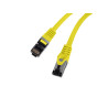 PATCHCORD CAT.8.1 S/FTP LSZH CU 5M ŽLUTÝ
