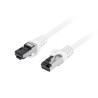 PATCHCORD CAT.8.1 S/FTP LSZH CU 1M WHITE