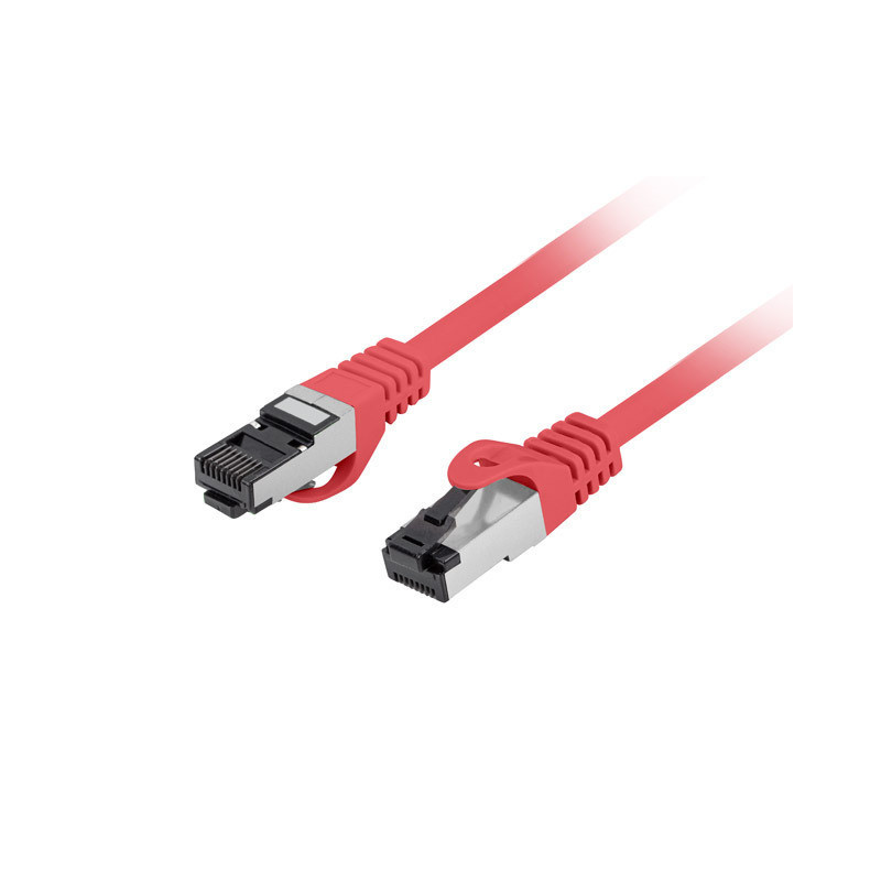 PATCHCORD CAT.8.1 S/FTP LSZH CU 1M ČERVENÝ PATCHCORD CAT.8.1 S/FTP LSZH CU 1M ČERVENÝ