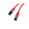 PATCHCORD CAT.8.1 S/FTP LSZH CU 2M ČERVENÝ