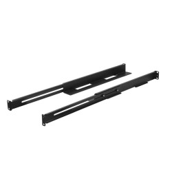 SADA KOLEJNIC PRO MONTÁŽ DO RACKU 19"  POSUVNÁ 397-680 MM ČERNÁ