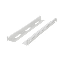 SADA KOLEJNIC PRO MONTÁŽ DO RACKU 19"  POSUVNÁ 650-1090 MM ŠEDÁ