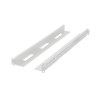 SADA KOLEJNIC PRO MONTÁŽ DO RACKU 19"  POSUVNÁ 650-1090 MM ŠEDÁ