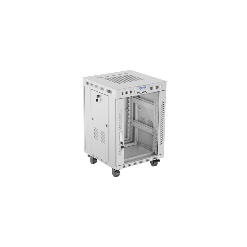 19" VOLNĚ STOJÍCÍ RACKOVÁ SKŘÍŇ 15U/600X600 (FLAT PACK) S PROSKLENÝMI DVEŘMI LCD ŠEDÁ V2 19" VOLNĚ STOJÍCÍ RACKOVÁ SKŘÍŇ 15U/600X600 (FLAT PACK) S PROSKLENÝMI DVEŘMI LCD ŠEDÁ V2