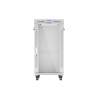 19" VOLNĚ STOJÍCÍ RACKOVÁ SKŘÍŇ 22U/600X800 (FLAT PACK) S PROSKLENÝMI DVEŘMI LCD ŠEDÁ  V2