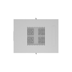 19" VOLNĚ STOJÍCÍ RACKOVÁ SKŘÍŇ 22U/600X800 (FLAT PACK) S PROSKLENÝMI DVEŘMI LCD ŠEDÁ  V2