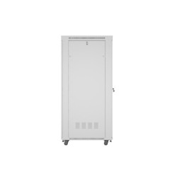 19" VOLNĚ STOJÍCÍ RACKOVÁ SKŘÍŇ 42U/800X1000 (FLAT PACK) S PROSKLENÝMI DVEŘMI LCD ŠEDÁ  V2