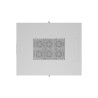 19" VOLNĚ STOJÍCÍ RACKOVÁ SKŘÍŇ 42U/800X1000 (FLAT PACK) S PROSKLENÝMI DVEŘMI LCD ŠEDÁ  V2