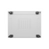 19" VOLNĚ STOJÍCÍ RACKOVÁ SKŘÍŇ 42U/800X1000 (FLAT PACK) S PROSKLENÝMI DVEŘMI LCD ŠEDÁ  V2