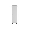 19" VOLNĚ STOJÍCÍ RACKOVÁ SKŘÍŇ 42U/600X800 (FLAT PACK) S PROSKLENÝMI DVEŘMI LCD ŠEDÁ  V2