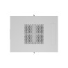 19" VOLNĚ STOJÍCÍ RACKOVÁ SKŘÍŇ 42U/600X800 (FLAT PACK) S PROSKLENÝMI DVEŘMI LCD ŠEDÁ  V2