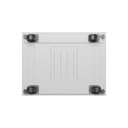 19" VOLNĚ STOJÍCÍ RACKOVÁ SKŘÍŇ 42U/600X800 (FLAT PACK) S PROSKLENÝMI DVEŘMI LCD ŠEDÁ  V2