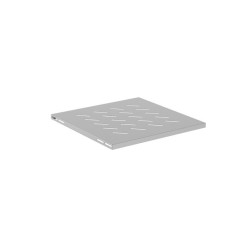 POLICE PRO 19" SKŘÍNĚ 600MM ŠEDÁ  (1U/480X475MM NOSNOST DO 120KG, 4BODOVÁ MONTÁŽ)