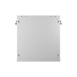 INSTALAČNÍ STOJAN 19" 12U 600X450 ŠEDÉ PERFOROVANÉ DVEŘE  (PLOCHÉ BALENÍ)