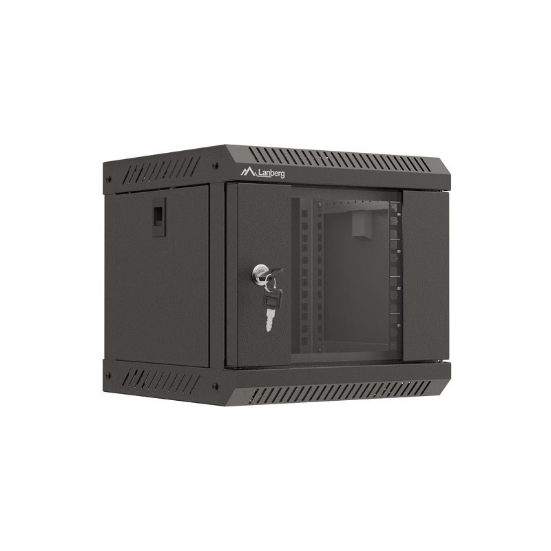RACKOVÁ SKŘÍŇ 10" NÁSTĚNNÁ 4U/300X300 (FLAT PACK) S PROSKLENÝMI DVEŘMI ČERNÁ RACKOVÁ SKŘÍŇ 10" NÁSTĚNNÁ 4U/300X300 (FLAT PACK) S PROSKLENÝMI DVEŘMI ČERNÁ