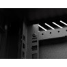RACKOVÁ SKŘÍŇ 10" NÁSTĚNNÁ 4U/300X300 (FLAT PACK) S PROSKLENÝMI DVEŘMI ČERNÁ