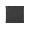 RACKOVÁ SKŘÍŇ 10" NÁSTĚNNÁ 4U/300X300 (FLAT PACK) S PROSKLENÝMI DVEŘMI ČERNÁ