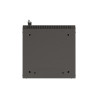 RACKOVÁ SKŘÍŇ 10" NÁSTĚNNÁ 4U/300X300 (FLAT PACK) S PROSKLENÝMI DVEŘMI ČERNÁ