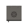 RACKOVÁ SKŘÍŇ 10" PRO MONTÁŽ NA STĚNU 6U/300X300 (FLAT PACK) S PROSKLENÝMI DVEŘMI ČERNÁ