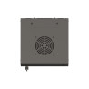 RACKOVÁ SKŘÍŇ 10" NÁSTĚNNÁ 9U/300X300 (FLAT PACK) S PROSKLENÝMI DVEŘMI ČERNÁ