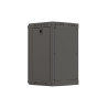 RACKOVÁ SKŘÍŇ 10" NÁSTĚNNÁ 9U/300X300 (FLAT PACK) S PROSKLENÝMI DVEŘMI ČERNÁ