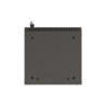 RACKOVÁ SKŘÍŇ 10" NÁSTĚNNÁ 9U/300X300 (FLAT PACK) S PROSKLENÝMI DVEŘMI ČERNÁ