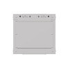 RACKOVÁ SKŘÍŇ 10" NÁSTĚNNÁ 4U/300X300 (FLAT PACK) S PROSKLENÝMI DVEŘMI ŠEDÁ