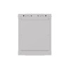 RACKOVÁ SKŘÍŇ 10" NÁSTĚNNÁ 6U/300X300 (FLAT PACK) S PROSKLENÝMI DVEŘMI ŠEDÁ