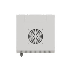 RACKOVÁ SKŘÍŇ 10" NÁSTĚNNÁ 9U/300X300 (FLAT PACK) S PROSKLENÝMI DVEŘMI ŠEDÁ