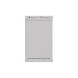 RACKOVÁ SKŘÍŇ 10" NÁSTĚNNÁ 9U/300X300 (FLAT PACK) S PROSKLENÝMI DVEŘMI ŠEDÁ