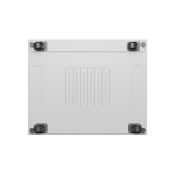 19" VOLNĚ STOJÍCÍ RACKOVÁ SKŘÍŇ 42U/800X1000 (FLAT PACK) SE SÍŤOVANÝMI DVEŘMI LCD ŠEDÁ