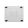 19" VOLNĚ STOJÍCÍ RACKOVÁ SKŘÍŇ 42U/800X1000 (FLAT PACK) SE SÍŤOVANÝMI DVEŘMI LCD ŠEDÁ