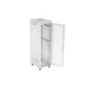 19" VOLNĚ STOJÍCÍ RACKOVÁ SKŘÍŇ 42U/600X800 (FLAT PACK) SE SÍŤOVANÝMI DVEŘMI LCD ŠEDÁ