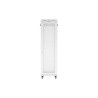 19" VOLNĚ STOJÍCÍ RACKOVÁ SKŘÍŇ 42U/600X800 (FLAT PACK) SE SÍŤOVANÝMI DVEŘMI LCD ŠEDÁ