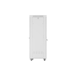 19" VOLNĚ STOJÍCÍ RACKOVÁ SKŘÍŇ 42U/600X800 (FLAT PACK) SE SÍŤOVANÝMI DVEŘMI LCD ŠEDÁ
