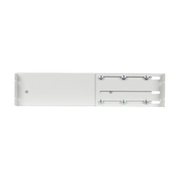 19" ZÁSUVKA 2U/483X360MM MAX. NOSNOST DO 90 KG 4BODOVÁ MONTÁŽ ŠEDÝ