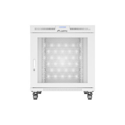 RACKOVÁ SKŘÍŇ 19" VOLNĚ STOJÍCÍ 15U/800X1000 (FLAT PACK) SE SÍŤOVÝMI DVEŘMI LCD ŠEDÁ