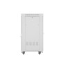 RACKOVÁ SKŘÍŇ 19" VOLNĚ STOJÍCÍ 27U/600X800 (FLAT PACK) SE SÍŤOVANÝMI DVEŘMI LCD ŠEDÁ