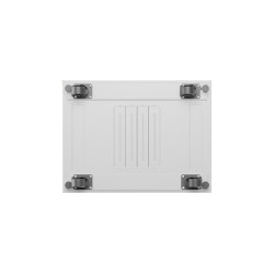 RACKOVÁ SKŘÍŇ 19" VOLNĚ STOJÍCÍ 27U/600X800 (FLAT PACK) SE SÍŤOVANÝMI DVEŘMI LCD ŠEDÁ