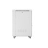 RACKOVÁ SKŘÍŇ 19" VOLNĚ STOJÍCÍ 27U/800X1000 (FLAT PACK) SE SÍŤOVÝMI DVEŘMI LCD ŠEDÁ