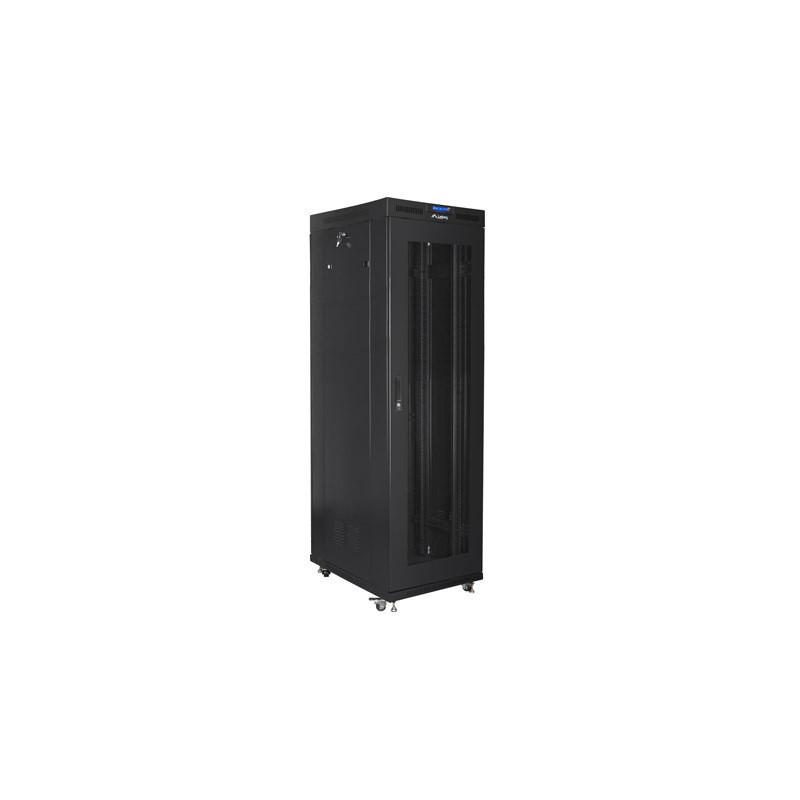 19" VOLNĚ STOJÍCÍ RACKOVÁ SKŘÍŇ 42U/800X800 (FLAT PACK) SE SÍŤOVÝMI DVEŘMI LCD ČERNÁ 19" VOLNĚ STOJÍCÍ RACKOVÁ SKŘÍŇ 42U/800X800 (FLAT PACK) SE SÍŤOVÝMI DVEŘMI LCD ČERNÁ