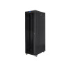 19" VOLNĚ STOJÍCÍ RACKOVÁ SKŘÍŇ 42U/600X1200 (FLAT PACK) S PROSKLENÝMI DVEŘMI LCD ČERNÁ